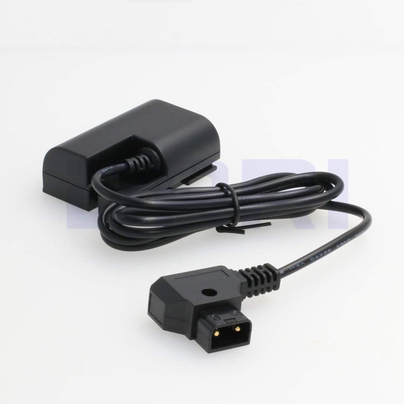 DRRI D-Tap to LP-E6 Dummy Battery Power for SmallHD 501 502 Monitor for Canon 5D Mark II 60D/7D 80D (Straight Cable) - Image 2